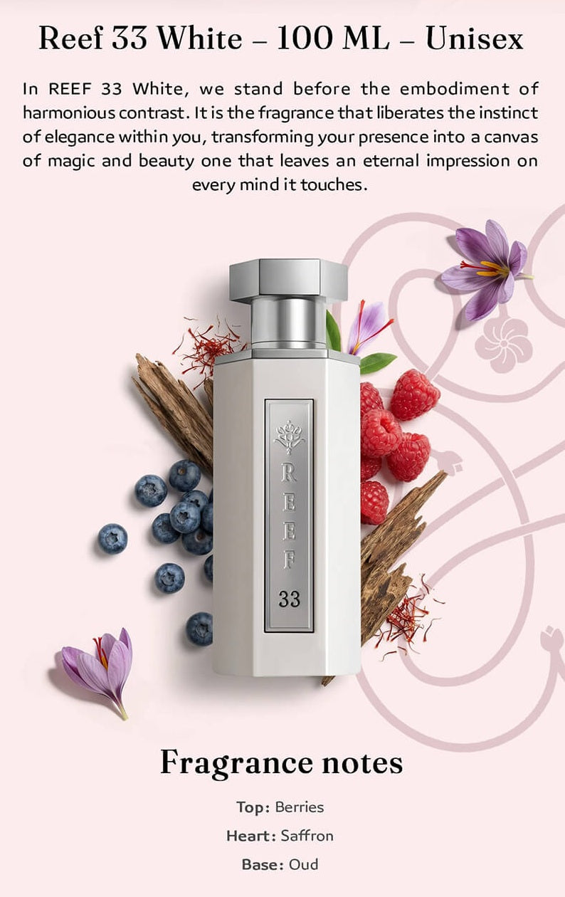 REEF 33 WHITE EDP 100ML by REEF UNISEX